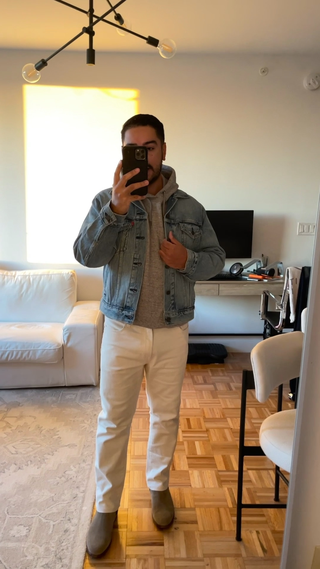 Denim jacket size S runs large size down. Hoodie size M. Jeans size 34W fits tts. 

#mensfashion

#LTKmens #LTKSeasonal #LTKunder100