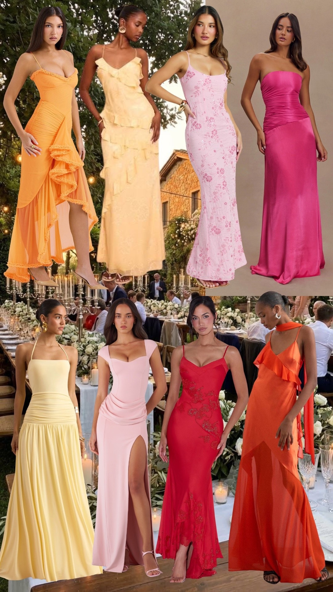 Spring wedding guest dresses 

#LTKspring #LTKeurope #LTKwedding