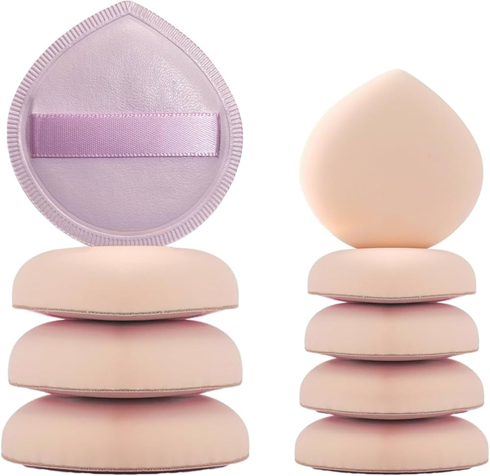 9 Pcs Beauty Blender Makeup Sponges For Foundation Powder Puff:Makeup Sponge for Liquid,Cream,and... | Amazon (US)
