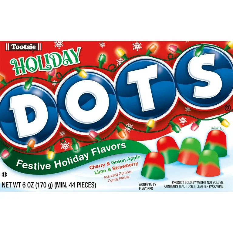 Dots Holiday Gummy Candy, 6 oz | Walmart (US)