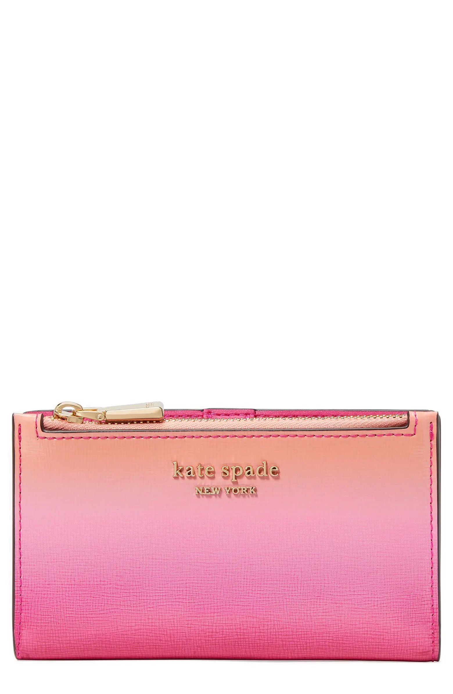 Kate Spade New York morgan ombré saffiano leather wallet | Nordstrom | Nordstrom