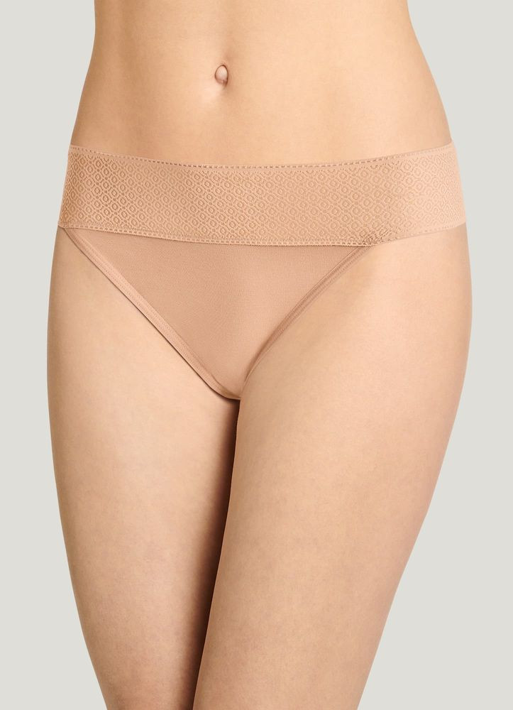 Jockey® Soft Touch Lace Modal Thong | Jockey