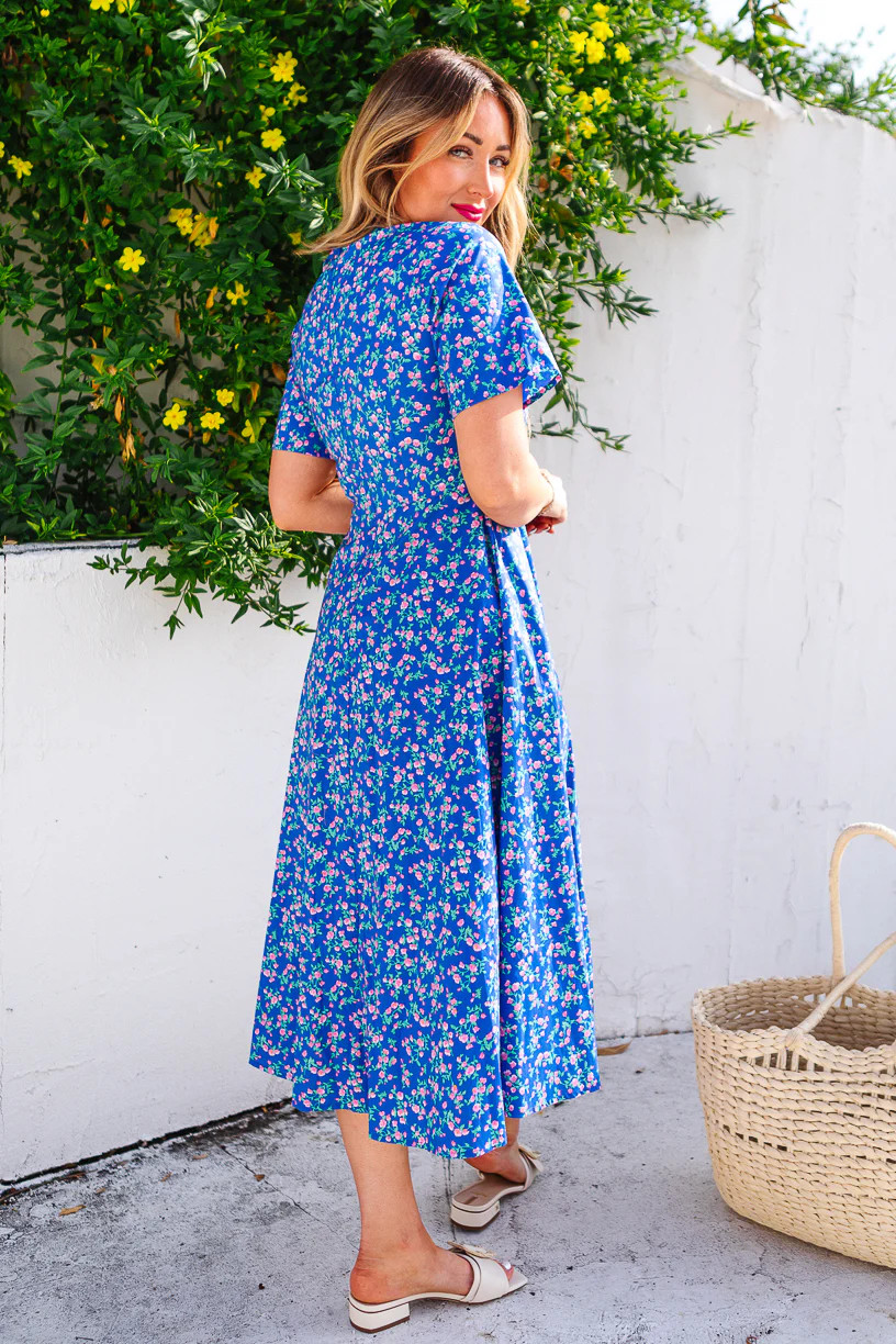 Allie Dress in Royal Blue - FINAL SALE | Ivy City Co