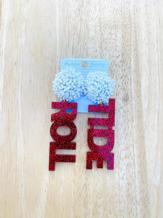 Alabama Earrings Crimson Tide Game Day Jewelry Outfit Alabama - Etsy | Etsy (US)