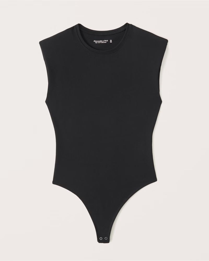 Women's Seamless Cap Sleeve Bodysuit | Women's Tops | Abercrombie.com | Abercrombie & Fitch (US)