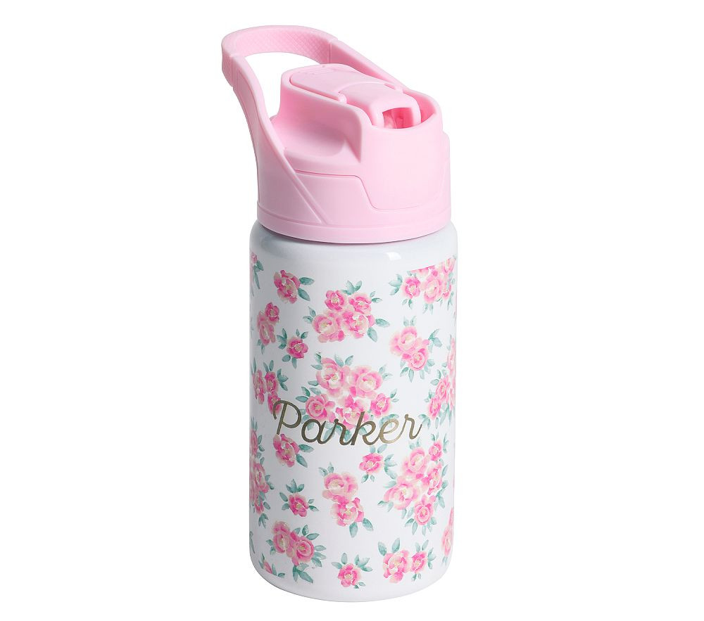 LoveShackFancy Antoinette Floral Mackenzie Water Bottle | Pottery Barn Kids