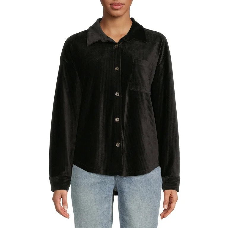 No Boundaries Juniors' Fashion Shirt | Walmart (US)