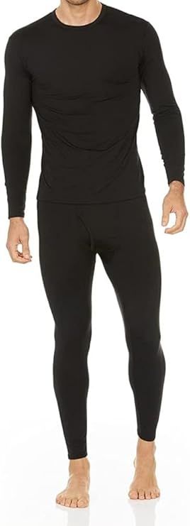 Thermajohn Long Johns Thermal Underwear for Men Fleece Lined Base Layer Set for Cold Weather | Amazon (US)