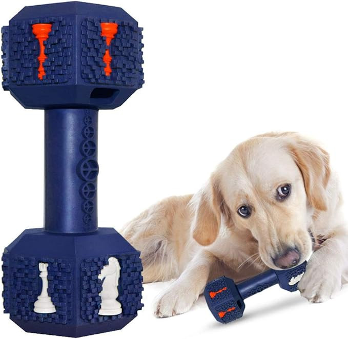 Dog Chew Toys for Aggressive Chewers,Food Grade Non-Toxic Dental Pet Toy,Tough Durable Indestruct... | Amazon (US)