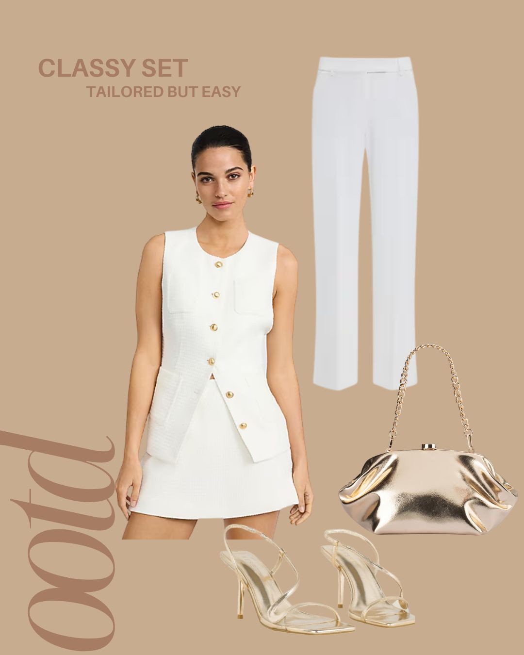If you ever feel like your outfits aren’t coming together… start with a set like this.

It already does the work for you, so you don’t have to overthink anything.

I love how clean and structured it looks without feeling too dressed up.

This is one of those looks you can always rely on.🤍 

 #LTKootd #LTKTall