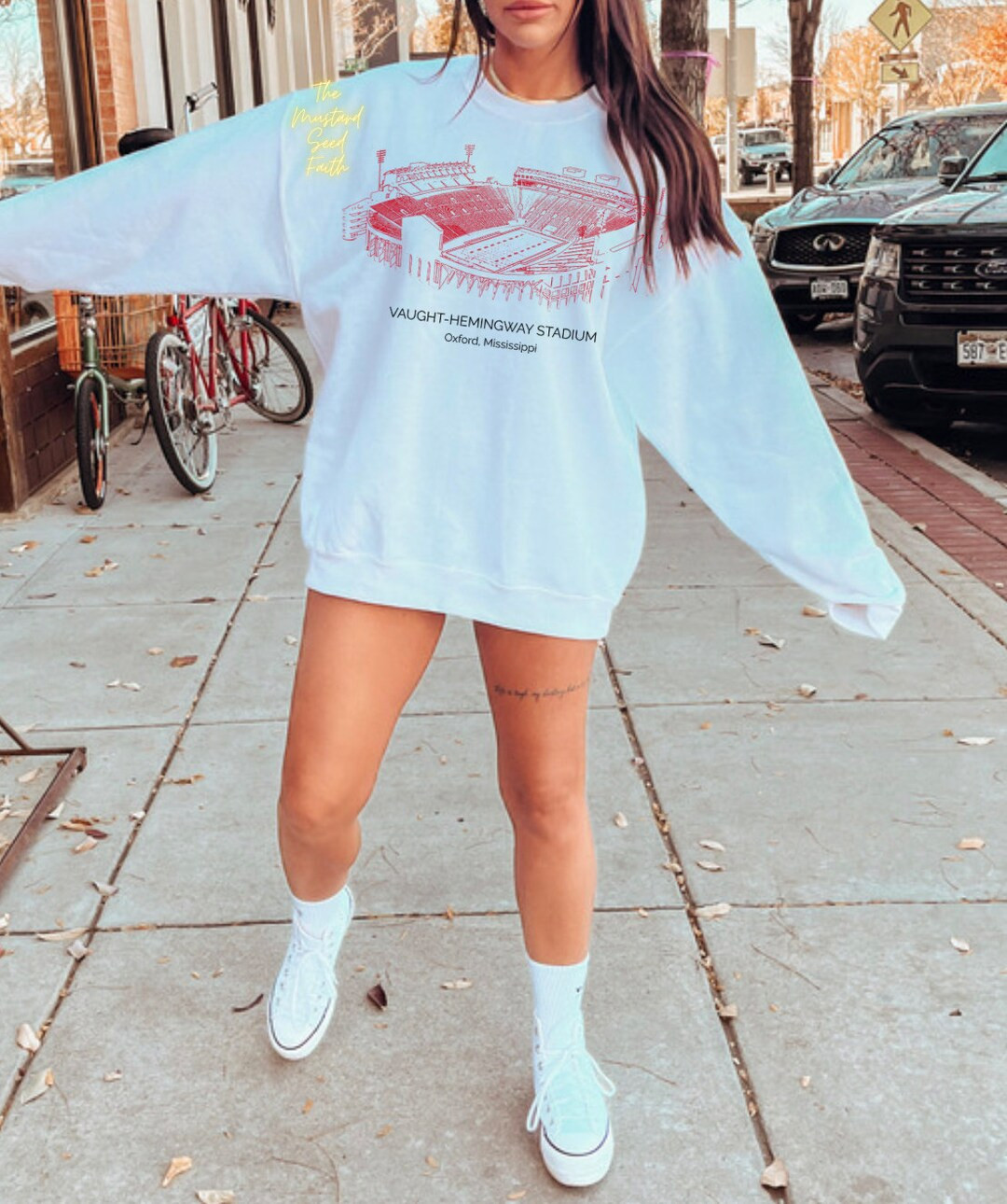 Stadium Blueprint Sweatshirt - Etsy | Etsy (US)