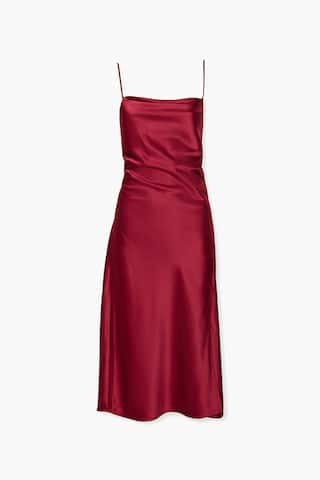 Tie-Back Satin Dress | Forever 21 (US)