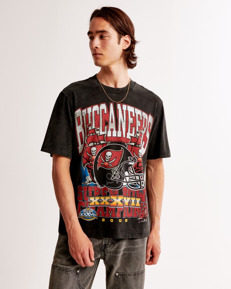 NFL Tampa Bay Buccaneers Vintage-Inspired Graphic Tee | NFL NFL | Abercrombie.com | Abercrombie & Fitch (US)