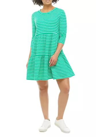 Women's 3/4 Sleeve Tiered Dress | Belk