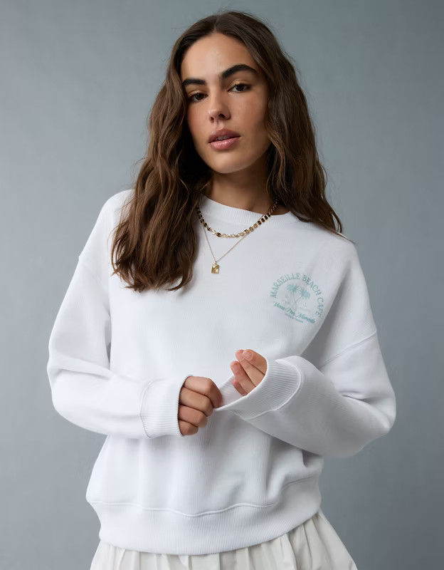 AE Destination Graphic Sweatshirt | American Eagle Outfitters (US & CA)