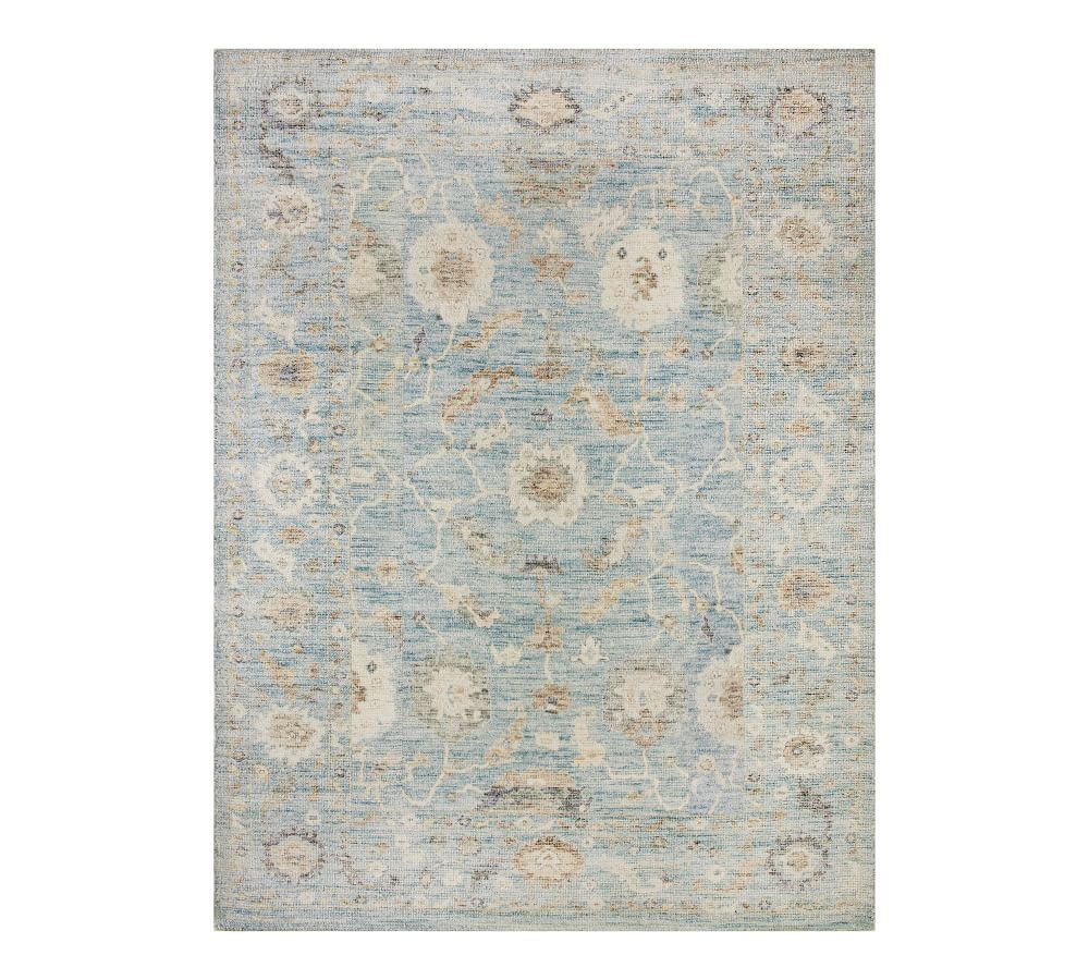 Amorette Printed Handwoven Rug | Pottery Barn (US)