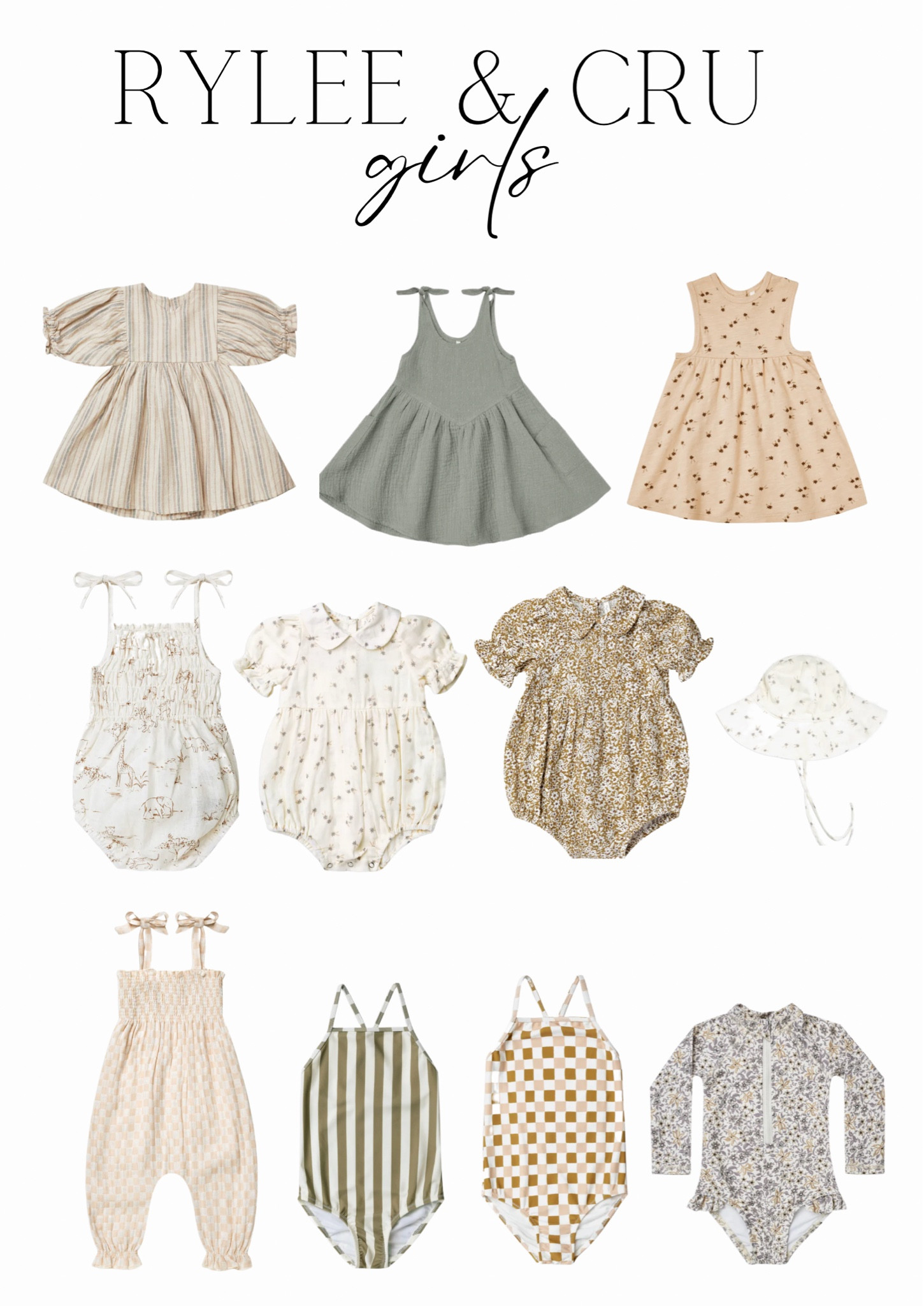 The CUTEST new spring girl arrivals from Rylee & Cru. I adore everything they sell- it’s always such high quality and the prints are unique and fun while still being somewhat color-neutral. Their bubble rompers are my personal favorites. 

#LTKFind #LTKfamily #LTKkids
