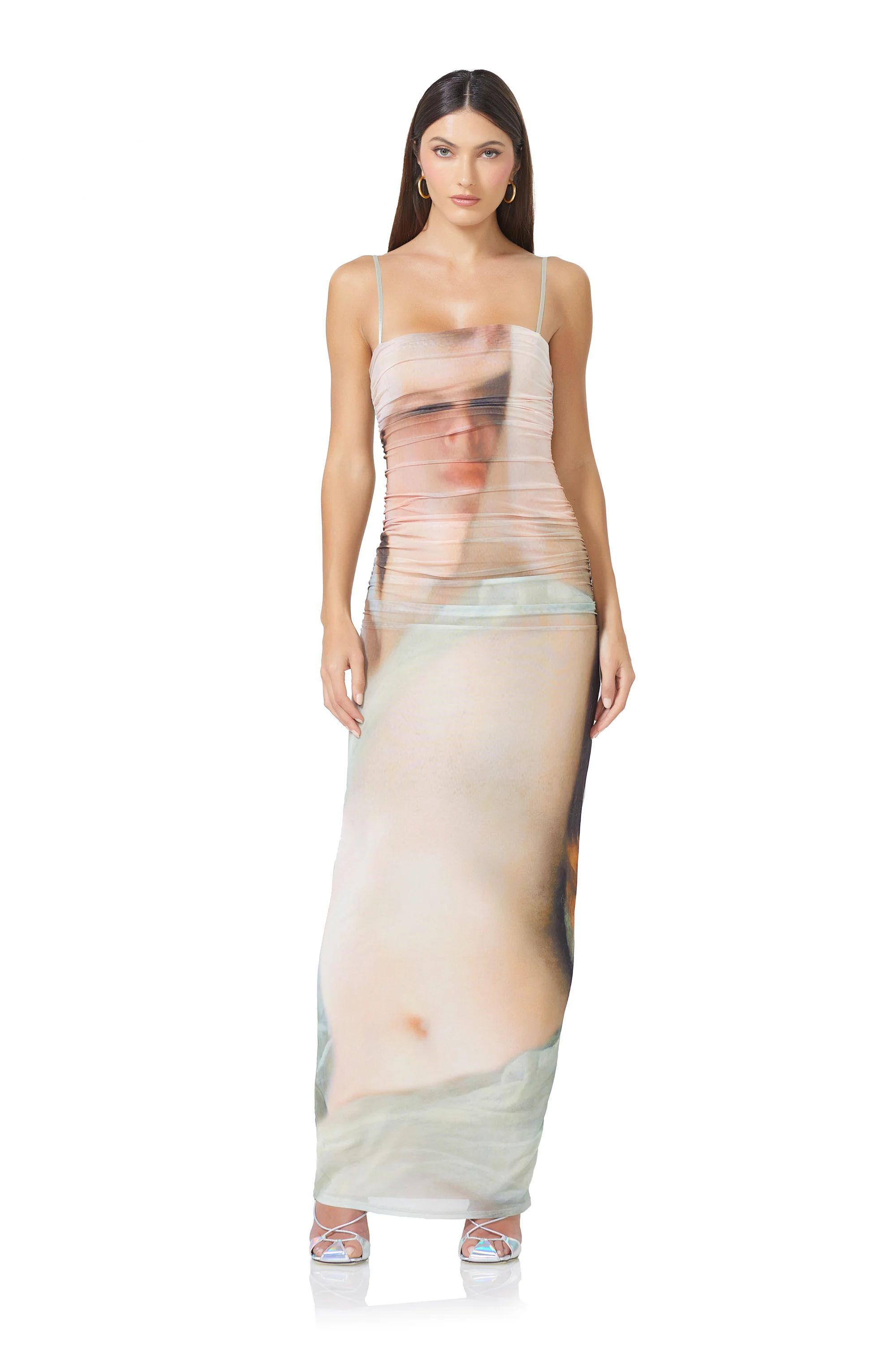 Jennan Dress - Nude Portrait | ShopAFRM