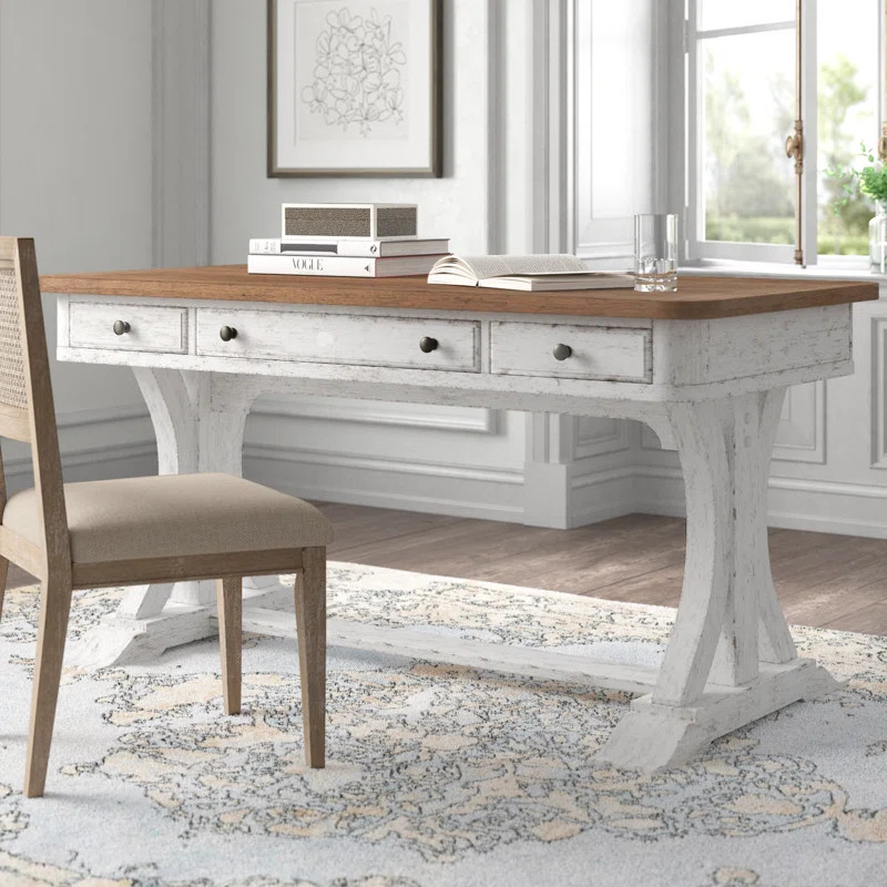 Chico Solid Wood Writing Desk | Wayfair North America