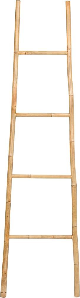 Statra Bamboo Bath Towel Ladder Rack 6 Ft, 72 x 20 x 2 Inches, Natural | Amazon (US)