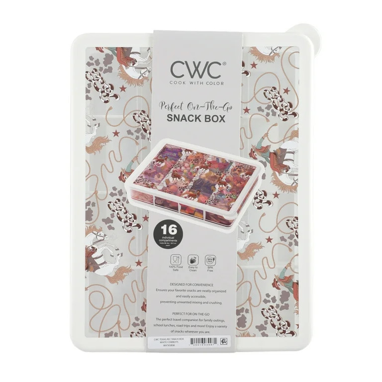 CWC TEXAS REC SNACK BOX WHITE 2 - Walmart.com | Walmart (US)