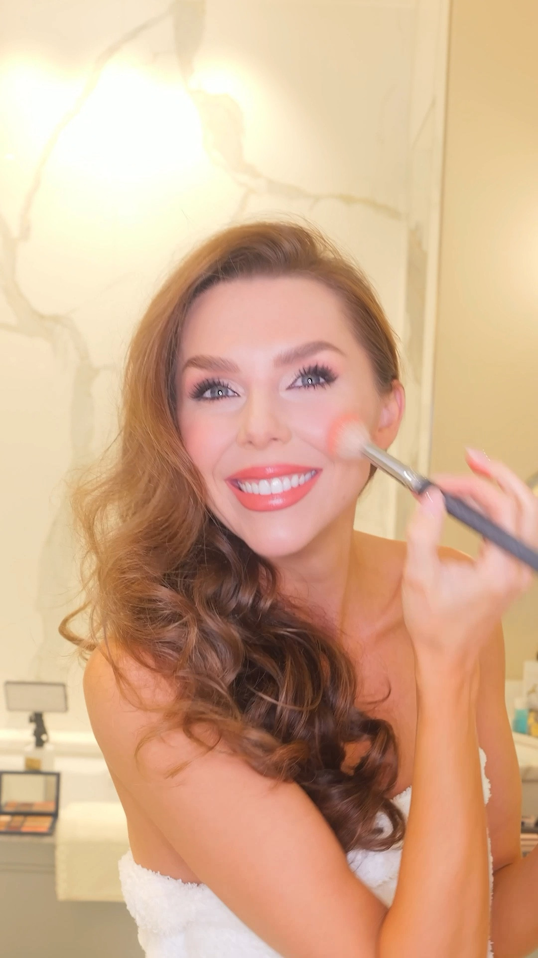 Rimmer Lip liner - spice 11
Pixi Matte lip - au naturalle 
Burberry lip - heritage honey
Dior blush -004

#LTKuk #LTKbeauty #LTKpartywear