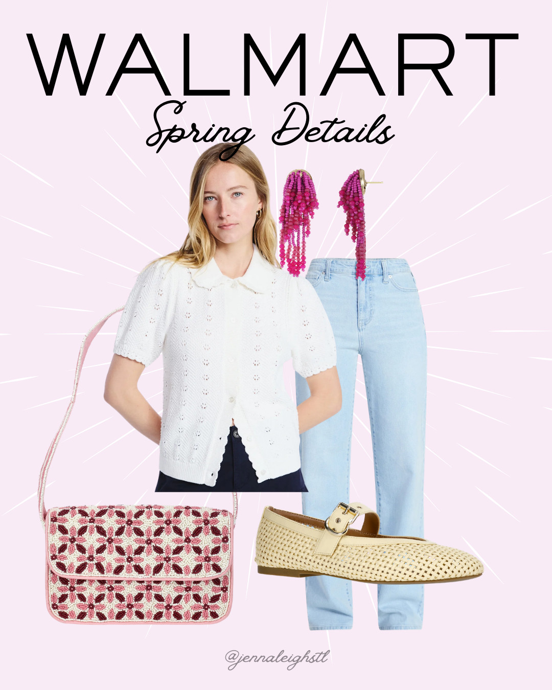 Spring Details 🌸 embracing the fun colors, feminine touches, and textures. 

 #LTKootd #LTKSeasonal #LTKMidsize