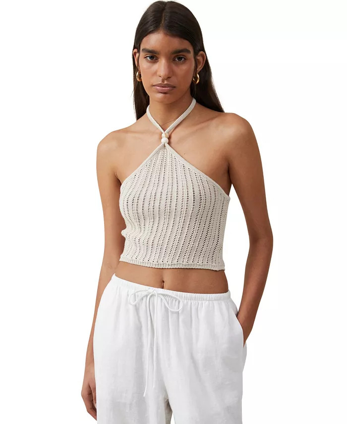 Women’s Summer Crochet Halter | Macy's