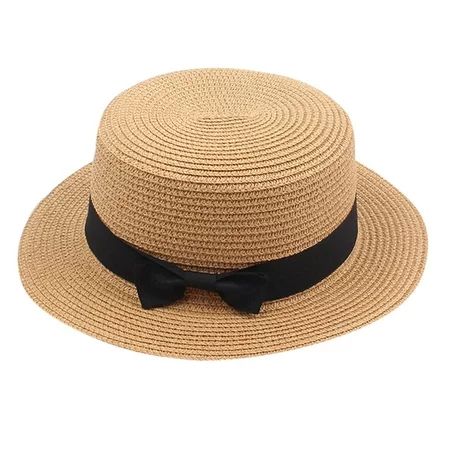 HSMQHJWE Beach Caps For Womenfrat Boy Costume For Women Solid Beach Sun Top Hat Straw Summer Hat Lad | Walmart (US)