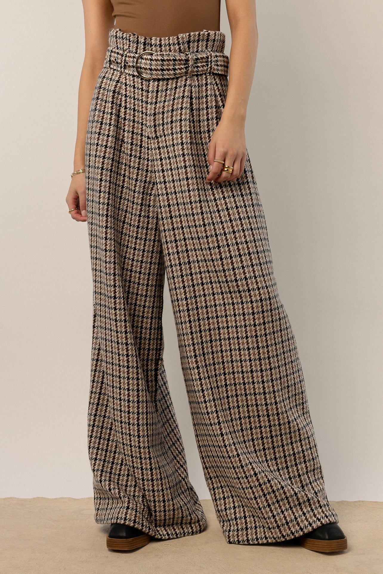 Dwight Plaid Pants - böhme | Bohme