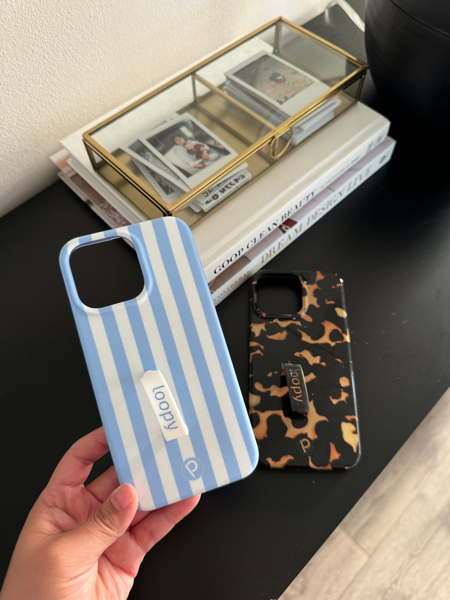 new spring phone case from loopy cases🩵 use code: myhomebodylifeblog for 10% off!