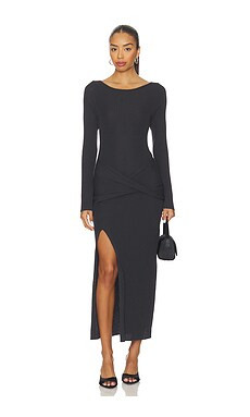 ASTR the Label Arwyn Sweater Dress in Charcoal from Revolve.com | Revolve Clothing (Global)