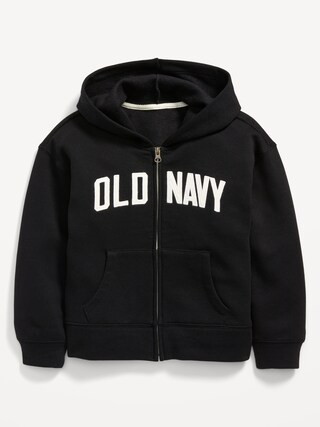 Logo-Graphic Zip Hoodie for Girls | Old Navy (US)