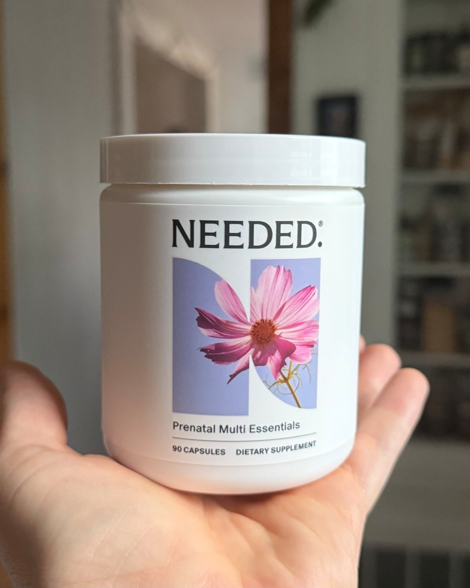 I’ve been taking Needed supplements, both during pregnancy and postpartum. This is their new, reformulated Prenatal Multi Essentials, which takes the amount of capsules you have to take daily from 8 down to 3!

You won’t find a more thoughtfully curated & complete prenatal out there.

#LTKBaby #LTKBump #LTKmorningroutine