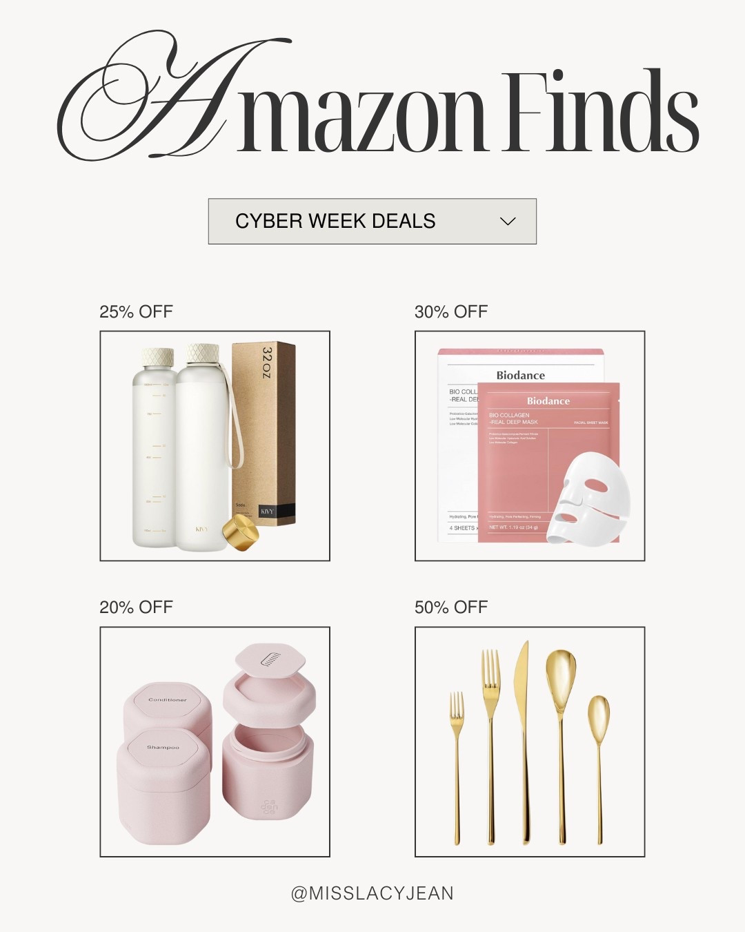 Black Friday Deals - Amazon Finds Up To 60% Off ✨

black friday deals // black friday 2025 // black friday sale // amazon finds // amazon must haves // amazon fashion // amazon fashion finds // amazon essentials // fall outfit ideas // fall outfits // fall outfits 2025 // gifts for her // gift ideas for her // gift guide for her // amazon gift guide // amazon beauty // amazon beauty finds // amazon home finds

#LTKFindsUnder50 #LTKCyberWeek #LTKHome