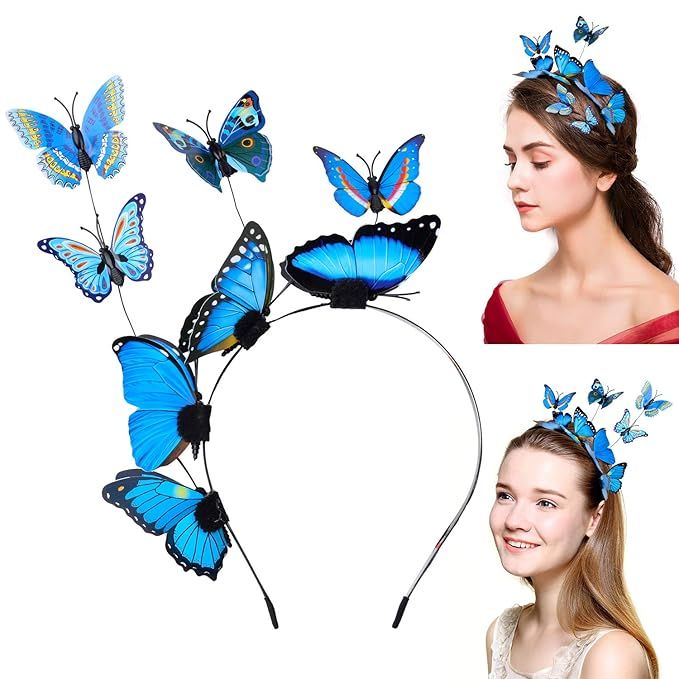 Aniwon Butterfly Headbands for Women, Hair Hoop Hair Band | Amazon (US)