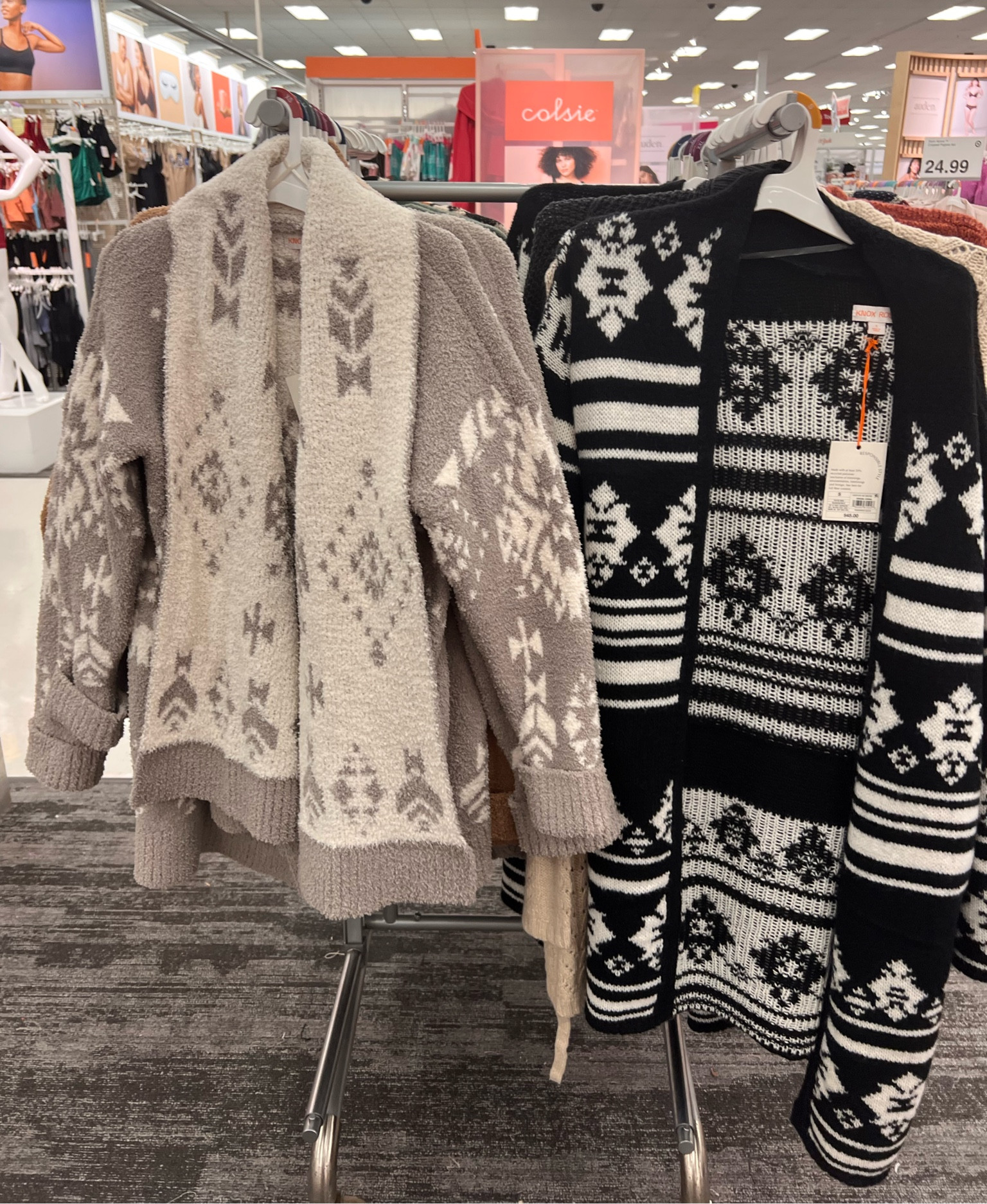 Knox Rose Cardigans from Target . Come in many color ways and on sale ! 30% off apparel, automatically applied at checkout 

#LTKsalealert #LTKunder50 #LTKSeasonal