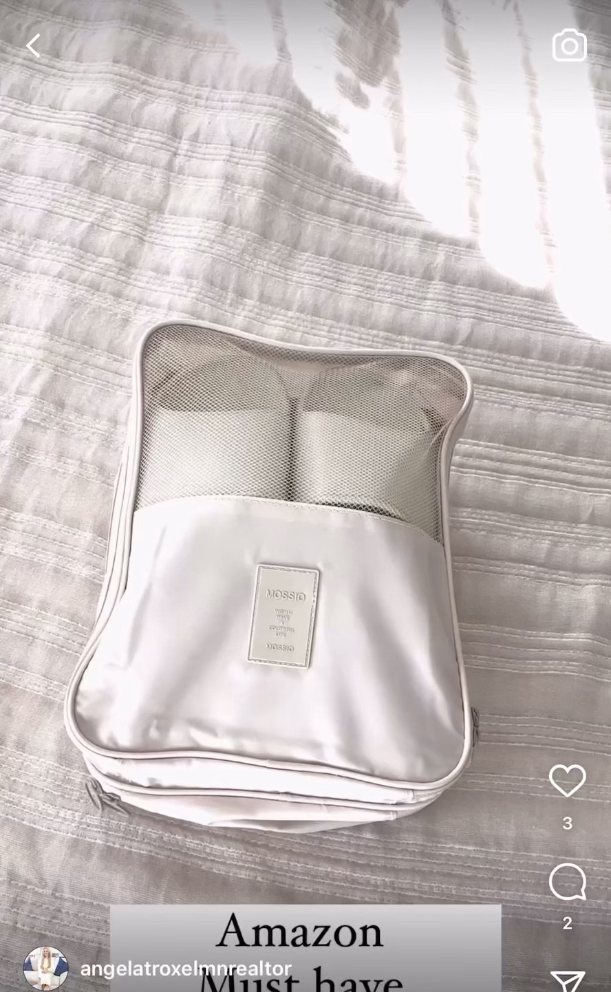 Amazon must have travel packing accessories. Shoe storage, clothes, vacation, plane, traveling. 

#LTKtravel #LTKitbag #LTKunder50