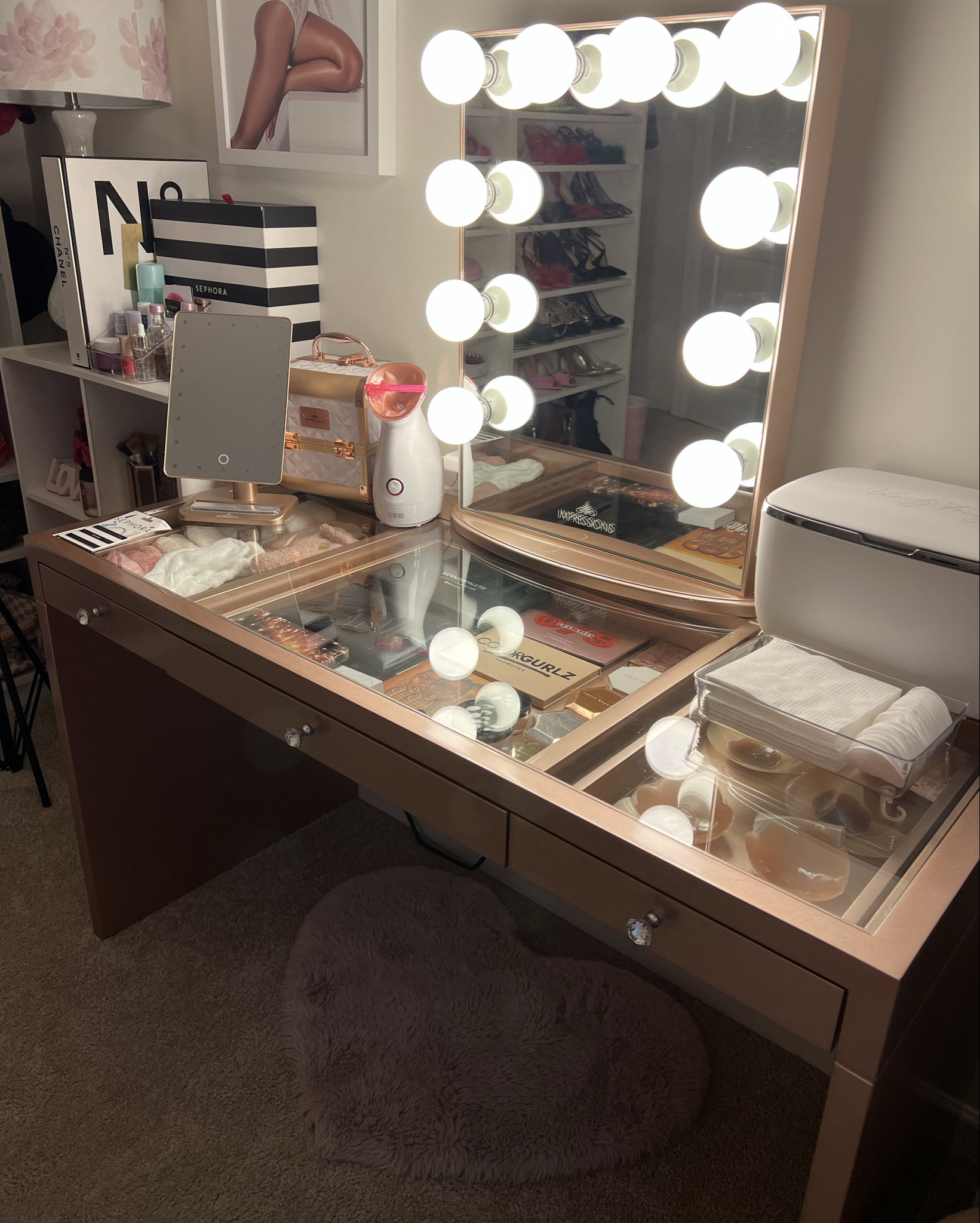 Way day Way day ! Run not walk to this sale from Wayfair. Up to 80% off + free shipping. 

Vanity setup for my glam room ✨

#LTKSaleAlert #LTKSeasonal #LTKHome