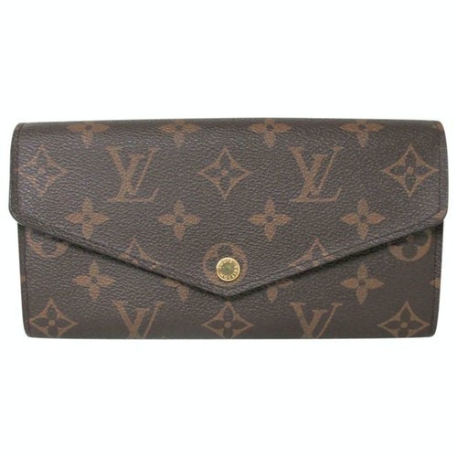 Leather wallet Louis Vuitton Brown in Leather - 12067962 | Vestiaire Collective (Global)