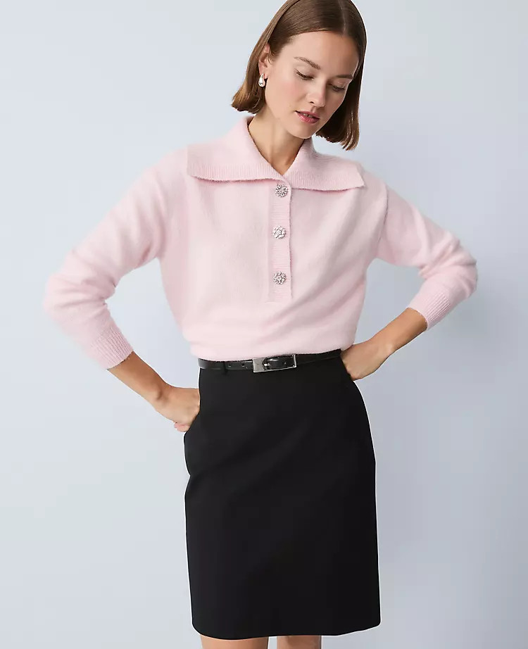 Polo Sweater | Ann Taylor