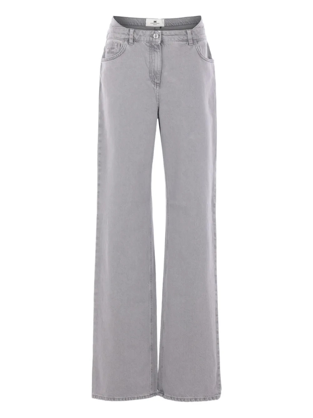 Elisabetta Franchi Jeans Mit Bestickter Tasche | Grau | FARFETCH DE | Farfetch Global