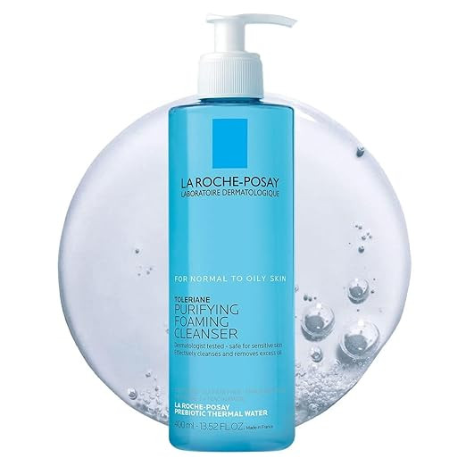La Roche-Posay Toleriane Purifying Foaming Facial Cleanser, Oil Free Face Wash for Oily Skin and ... | Amazon (US)