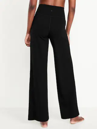 High-Waisted StudioSmooth Wide-Leg Pants | Old Navy (US)