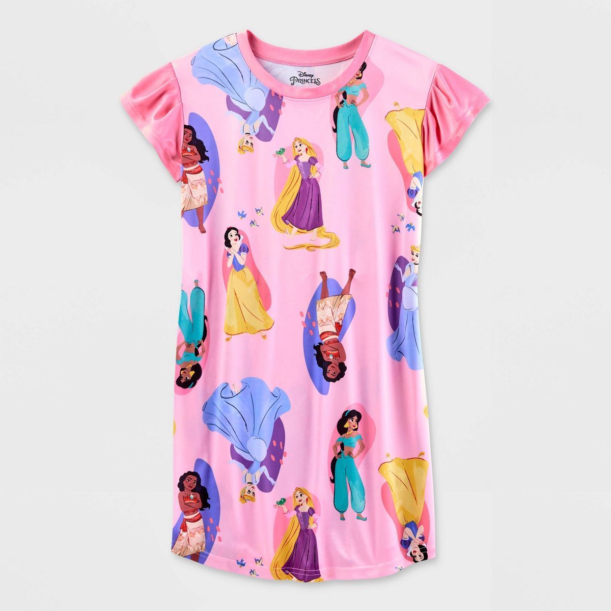 Girls' Disney Princess NightGown - Pink | Target