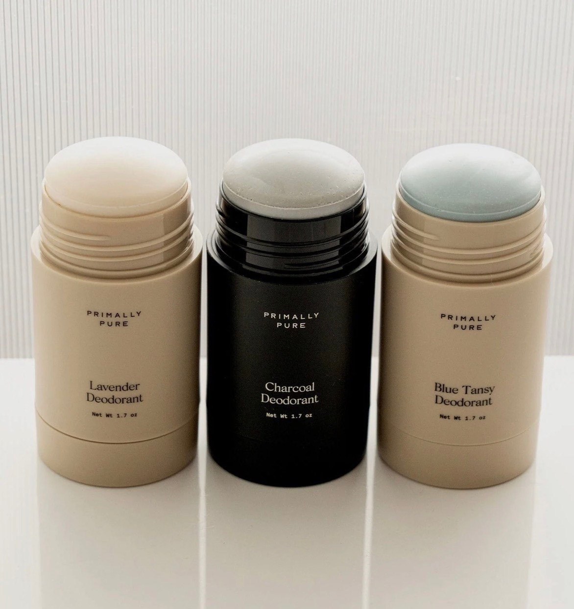 Another day, another clean swap. Non toxic, organic deodorants for me and my husband. 

For reference we have charcoal, vanilla + Citrus, and blue tansy. Refreshing scents  

#PrimarilyPure 
#Deodorant 

#LTKBeauty #LTKHome #LTKMens