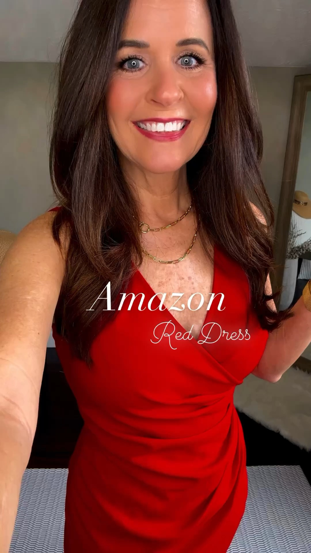 That perfect red dress for any occasion ❤️
#amazon #dresses #ihotfashion 

#LTKsalealert #LTKfindsunder50 #LTKVideo