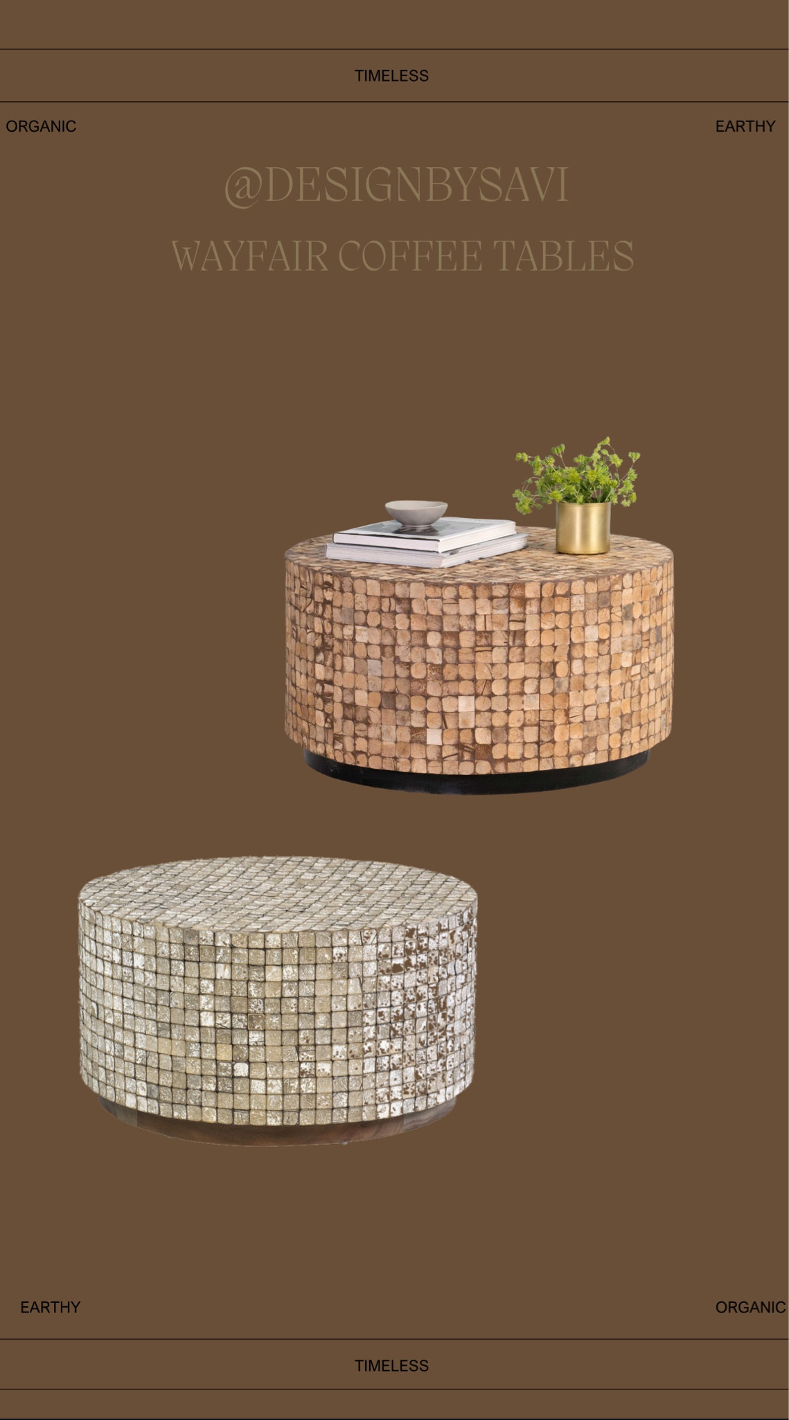 Round coffee table 🤎 

Organic, coffee table, home, home decor, living room. Home finds

#LTKhome #LTKstyletip