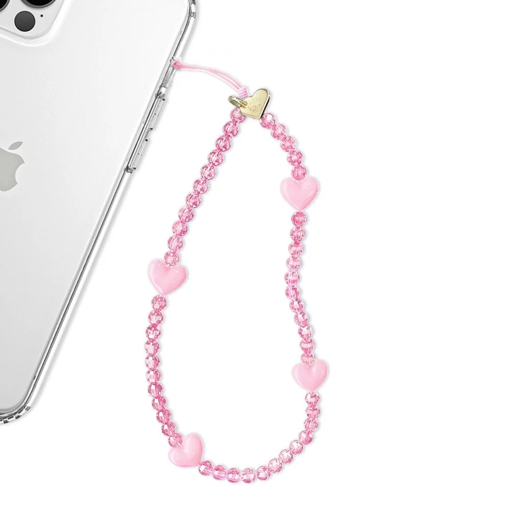 Velvet Caviar Phone Charm - Pink Hearts | Walmart (US)