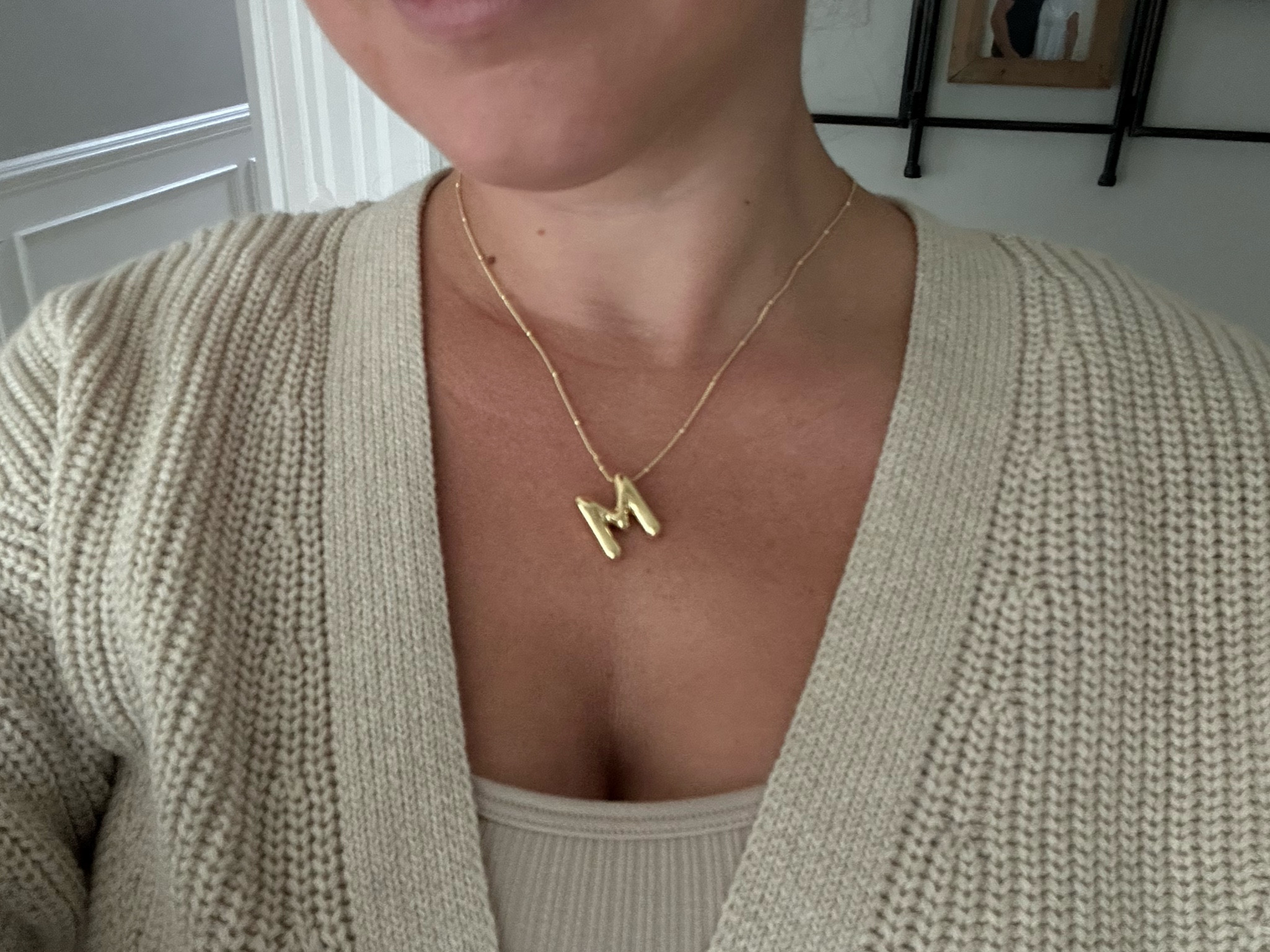 How cute is this gold necklace from Amazon! Affordable and good quality - “M” for my bestie 👶🏻

#LTKStyleTip #LTKFindsUnder50 #LTKSaleAlert